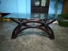 Latest designed Tea Table (Segun) with firm tempered glass